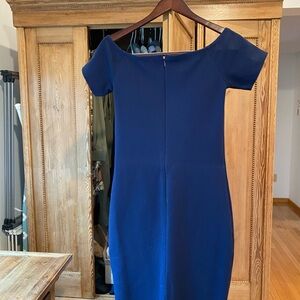Michael Kors Classic Blue Midi pencil Dress